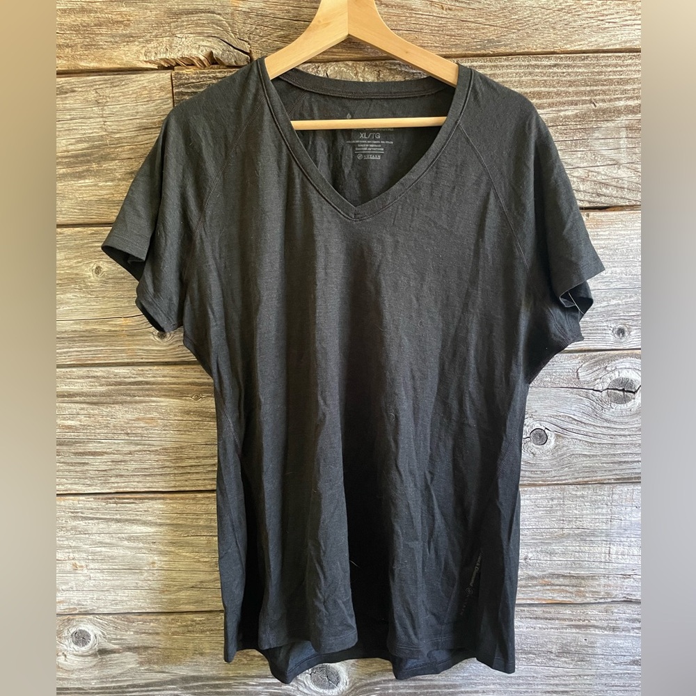 Black Diamond wool womens tee shirt